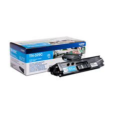 Toner Cião. Duração estimada: 6.000 Pág. segundo ISO/IEC19798 - Brother TN329C
