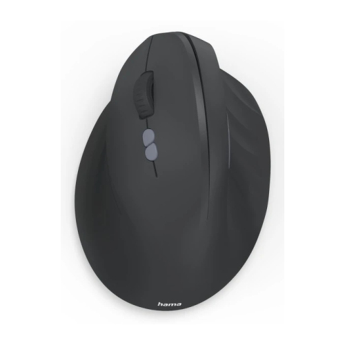 HAMA EWM-500L Vertical Ergonomic Left-Handed Mouse Radio 7 Buttons black - Hama 00173089