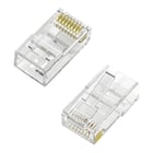 Aisens Pacote de 100 Conectores RJ45 8 Fios CAT.6 AWG24 - Aisens A139-0657