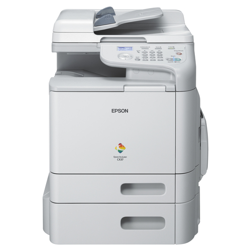 Epson AcuLaser CX37DTN, Laser, Impressão a cores, 600 x 600 DPI, A4, Impressão directa, Cinzento - Epson C11CB82011BZ