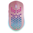 Rato MARS GAMING MMW3 WIRELESS MOUSE, 79G ULTRA-LIGH, RECHARGEABLE BATTERY, PINK - Mars Gaming MMW3P