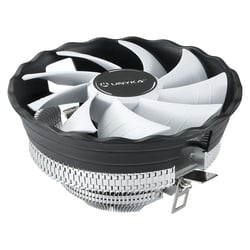 Unykach Jotun DF 120 Branco Dissipador de calor compacto para CPU 120mm de baixo perfil - Velocidade máxima. 1600rpm - Cor Branco/Preto - Unykach UK532022