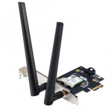 Placa de rede PCI-e Asus PCE-AXE5400 AXE5400 WiFi 6E Bluetooth 5.2 - Asus PCE-AXE5400