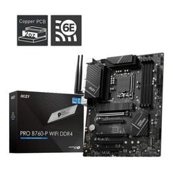 MB MSI PRO B760-P WIFI DDR4 SKT LGA1700 4DDR4 HDMI/DP ATX - MSI 911-7D98-015