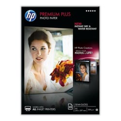 HP Premium Plus Semi-gloss Photo Paper-20 sht/A4/210 x 297 mm - HP CR673A