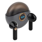 Altifalantes sem fios Tooq + Microfone "Snail" - Cinzento - Tooq 249412