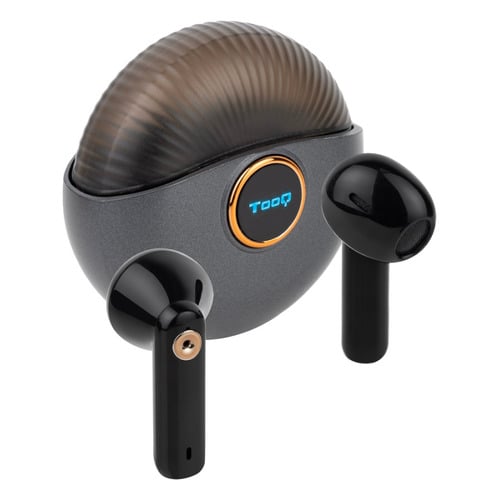 Altifalantes sem fios Tooq + Microfone "Snail" - Cinzento - Tooq 249412
