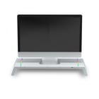 Mars Gaming MGS-ONE Soporte Monitor - Iluminacion CHROMA RGB - Tamaño Ajustable - Ergonomia Optima - Conector USB 2.0 - Stand para Smartphone - Color Varios - Mars Gaming 295762