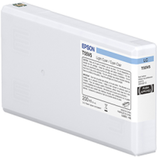 T55W5 Light Cyan Ink Cartridge - Epson C13T55W500