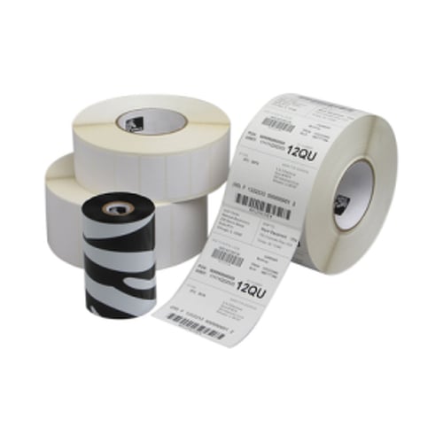 Etiquetas 148x210x76mm 1000T Papel Mate ZEBRA 4 Rolos - Zebra ZEB76524