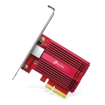 TP-Link TX401 Adaptador de red PCIe 3.0 - Conexion en Red de 10GB - Incluye Cable Ethernet CAT6A de 1.50m - TP-Link TX401