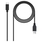 Nanocable Cable USB 3.1 Gen2 10Gbps 3A USB-C/M-A/M 2m - Color Negro - Nanocable 10.01.4002