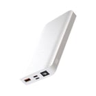 XO PR143 Powerbank 10000mah - USB, Tipo C - Carregamento rápido - Ecrã LCD - Branco - XO 167581