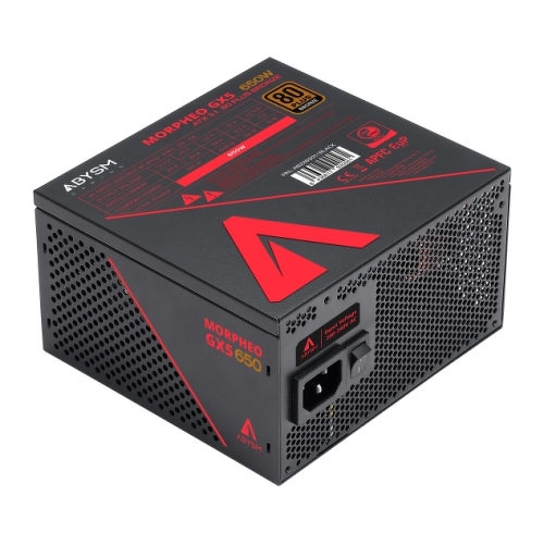 Abysm Morpheo GX5 650W Fonte de alimentação 80 Plus Bronze 650W ATX 3.1 - Ventilador de 120mm 120mm - Abysm 300612