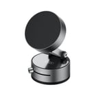 Suporte magnético para automóvel XO C170 para Smartphones - Suporte de vácuo - Rotação de 360º - Botão de libertação - Anel metálico incluído - Cor preta - XO XOC170BK