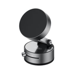 Suporte magnético para automóvel XO C170 para Smartphones - Suporte de vácuo - Rotação de 360º - Botão de libertação - Anel metálico incluído - Cor preta - XO XOC170BK