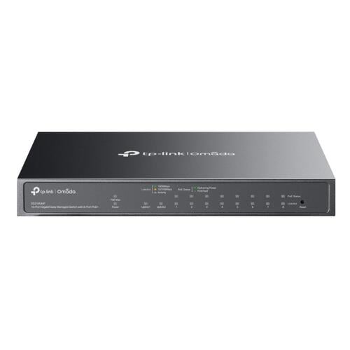 Omada 10-Port Gigabit Easy Managed Switch with 8-Port PoE+ - TP-Link ES210GMP