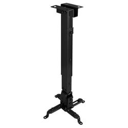 Tooq Suporte de teto universal para projetor - Inclinação e rotação - Peso máximo 20 kg - Preto - Tooq PJ2012T-B