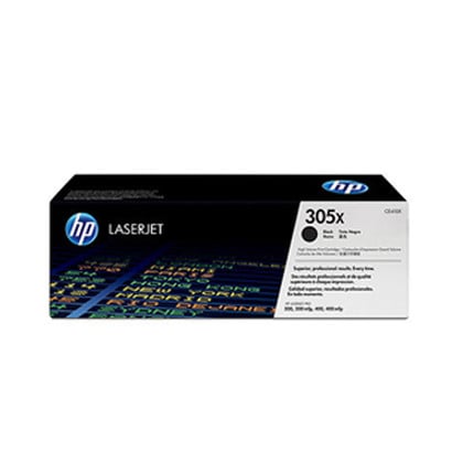 HP Toner LaserJet Original 305X Preto de elevado rendimento - CE410X