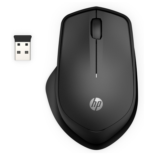 HP 280 Silent BLK Wireless Mouse - HP 19U64AA