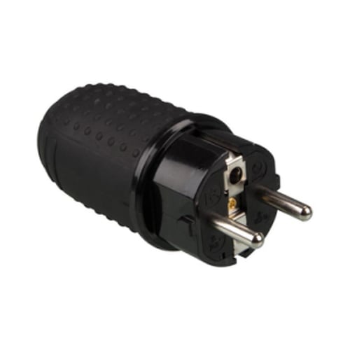 Ficha Schuko Borracha IP44 - Velleman VELE390M2