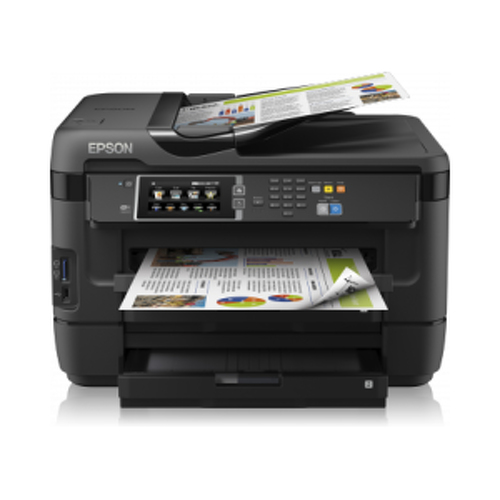 Epson WorkForce WF-7620DTWF, Jato de tinta, Impressão a cores, 4800 x 2400 DPI, A3, Impressão directa, Preto - Epson C11CC97301