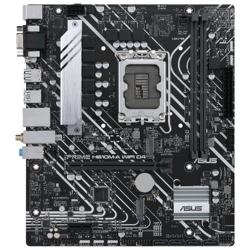 MB ASUS PRIME H610M-A WIFI D4 SK LGA1700 2DDR4 VGA/HDMI/DP mATX - Asus 90MB1C80-M0EAY1