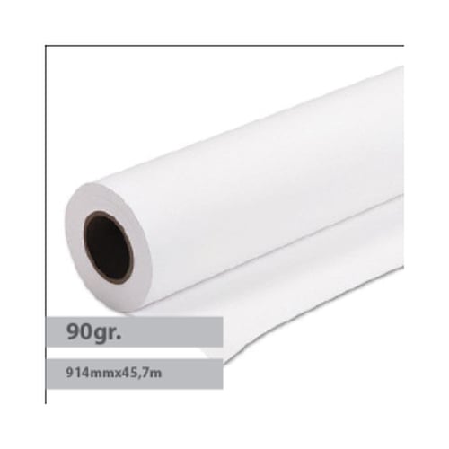 Papel 0914mmx045,7m 090g Premium Coated Evolution 1 Rolo - Evolution 1821087