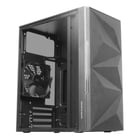 Caixa MARS GAMING MC-1500 MICRO-ATX CASE, TEMPERED GLASS, GEOMETRIC FRONT MESH, 1x120MM FAN - Mars Gaming MC1500