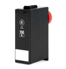 Cartucho de tinta de pigmento genérico preto Lexmark 150XL/155XL - substitui 14N1614E/14N1619E/14N1614E/14N1607E - Lexmark LXI-150XLBK(PG)