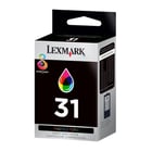 Lexmark N° 31 tinteiro 1 Cartridge Original Vermelho - Lexmark 18C0031E