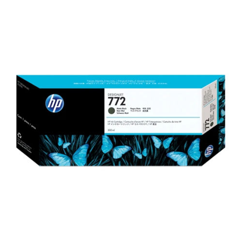 HP Tinteiro DesignJet 772 Preto Mate de 300 ml - CN635A