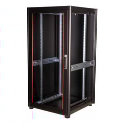 EQUIP BASIC FLEX 19´ 32U 800X800MM RAL9005 BLACK - Equip EBF-32-8080-B-BAAA