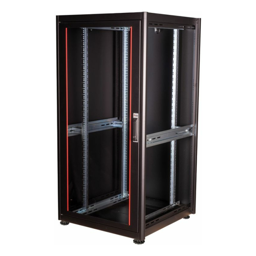 EQUIP BASIC FLEX 19´ 32U 800X800MM RAL9005 BLACK - Equip EBF-32-8080-B-BAAA