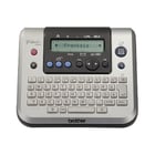 Brother Label Printer, QWERTZ, 10 mm/seg, AAA, Preto, Prateado - Brother PT1280CB