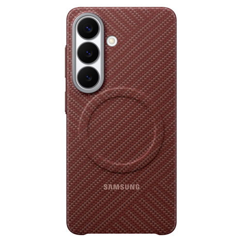 Samsung Capa de carbono magnética para Galaxy S26 em vermelho coral - Samsung EF-KS942SREGWW