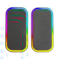 Colunas MARS GAMING MS-OM, BT 20W GAMING, DYNAMIC RGB LIGHTING, CONTROL BOX, BLACK - Mars Gaming MSOM