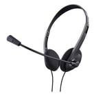 Auscultadores Trust com microfone - Controlo de volume - Banda para a cabeça ajustável - 2 cabos adaptadores de 3,5 mm - Trust 24659