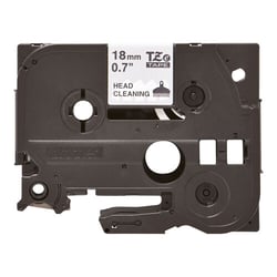 Fita de limpeza para 100 utilizações (18/24 mm) - Brother TZeCL4