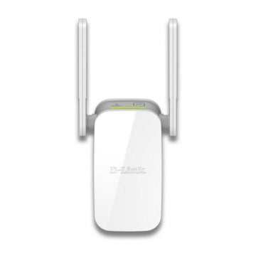 Repetidor WiFi D-Link AC1200 - Porta RJ45 - 2 Antenas Externas - Botão WPS - Cor Branco - D-Link DAP-1610