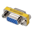 Adaptador SVGA Aisens - HDB15/H-HDB15/H - Cor amarela - Aisens A114-0082