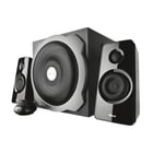 Colunas TRUST Tytan Subwoofer 2.1 Speaker Black-19019 - Trust COLTRU19019