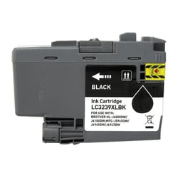 Brother LC3239XL Cartucho de Tinta Genérico de Pigmento Preto - Substitui LC3239XLBK - BI-LC3239XLBK(PG)