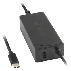 CARREGADOR UNIVERSAL USB-C NGS COM SUPORTE EXTRA USB 65W - NGS W-65WTYPEC