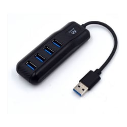 EWENT HUB USB3.0 4 PORTAS - Ewent EW1138