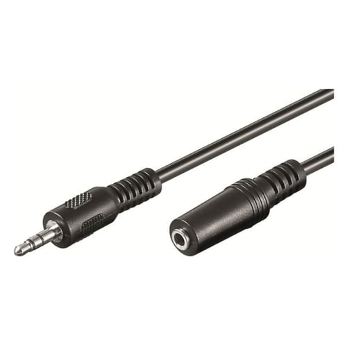 Ewent EW-220200-030-N-P cabo de áudio 3 m 3.5mm Preto - Ewent EW-220200-030-N-P