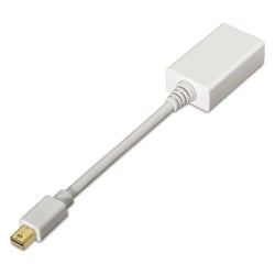 Conversor Aisens Mini DP para HDMI - mDP/M-HDMI A Feminino - 15cm - Cor Branca - Aisens A125-0138