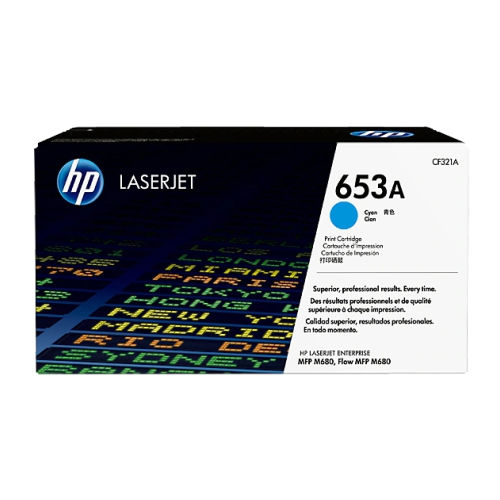 HP Toner Original LaserJet 653A Ciano - CF321A