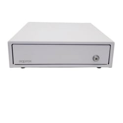 Gaveta de dinheiro eletrónica Approx - 8 compartimentos - Abertura manual e automática - Ligação RJ11 - Approx APPCASH33WH