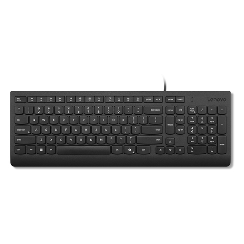 Lenovo Essential Wired Keyboard (Black) - Portuguese 163 - Lenovo 4Y41R64660